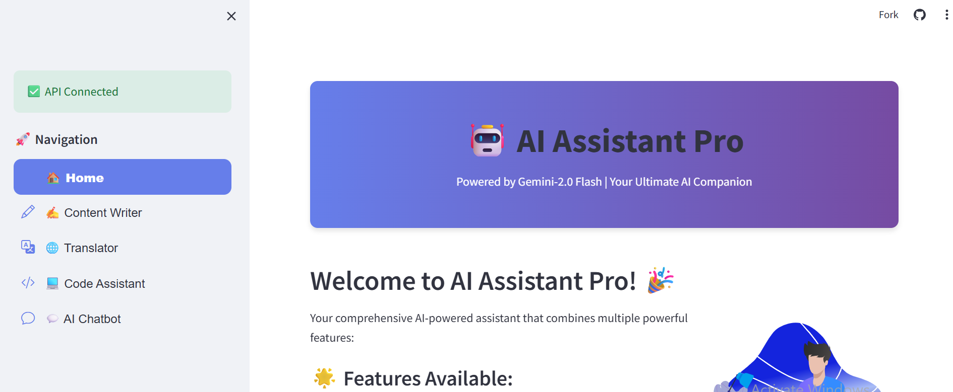 AI Assistant Chat Application